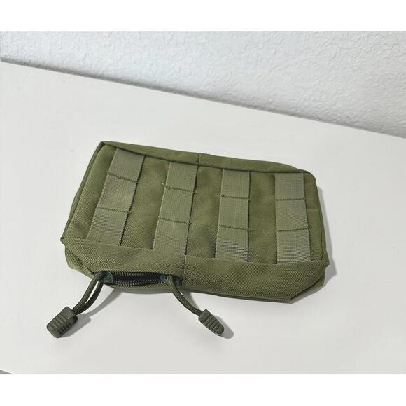 Water Resistant Green Organizer EDC Utility Compact Large Tactical Molle Pouch - Picture 2 of 11